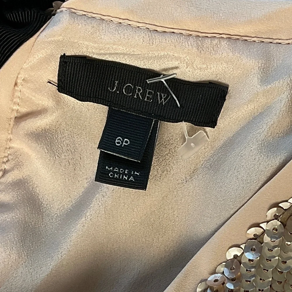 J. Crew‎ Bianca Sequin Tie-Back Top